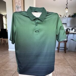 Oakley golf shirt emerald greenn